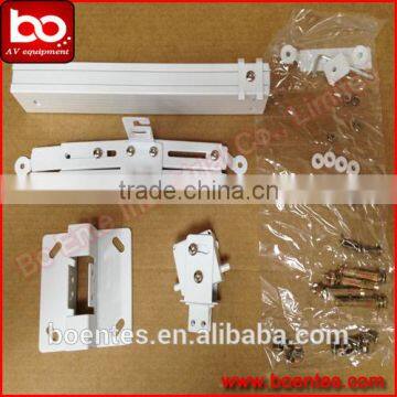 Cable Hidden Retractable 43~120 cm Projector Ceiling Mount With Universal Adapter Spider Plate for Office LED Projector photo-5