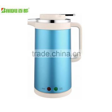 Small household appliance keep warm insulation against hot stainless steel electric kettle 1.5L