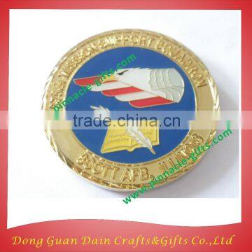 Commemorative Metal Souvenir Coin with epoxy done