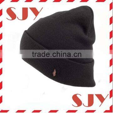 100% Merino Wool Fold up Reversible Baby Fancy Beanie Hats photo-4