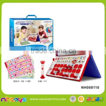 Guess who game board game for kid