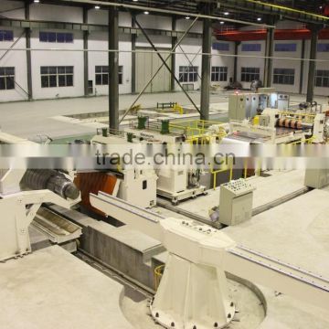 CR stainless Steel coil Cut To Length Line with side slitter