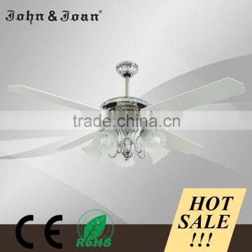 2015 Vintage Style Classic Power Saving Flush Mount Ceiling Fan With Light