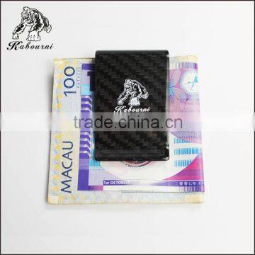2015 Promotional Custom Carbon Fibre Money Clip 100% Carbon Material photo-5