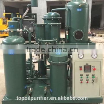 TYA-V High kinematical viscosity lubricating oil purification equipment with dehydration, degassing, and purification process