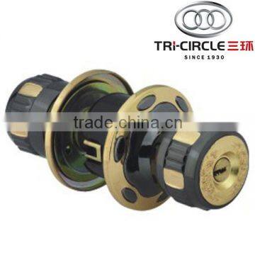 Tri-Circle Cylindrical Round Knob Door Lock SP5898-SS photo-2