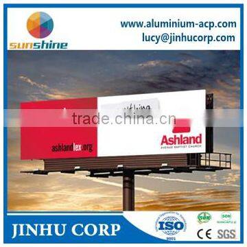 UV digital ACP board Banner or sign printing panel, windbreak banner