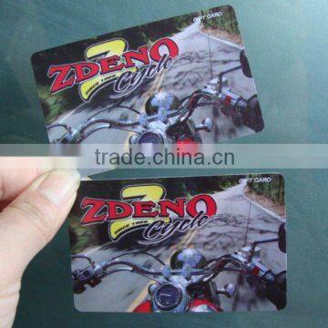 Popular ISO7810 PVC Advertisement Card