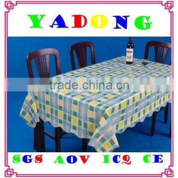 pvc waterproof printing table cloth