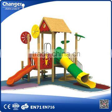 Children Backyard Wood Plastic Composite Playground