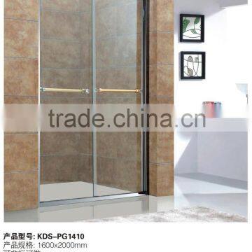 2015New arrival Modern simple shower screens kades -PG1410 high quality shower room