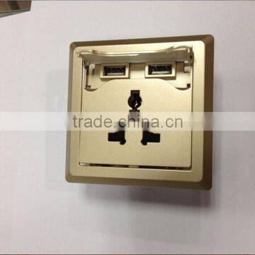 2016 Power Plug Universal Wall Outlet Power Socket Usb With CE ROHS