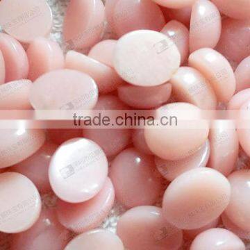 Gemstone loose beads natural pink opal oval cabochons