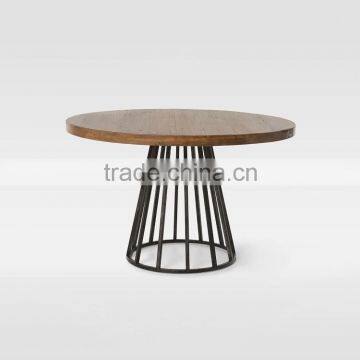 Chinese Antique Furniture Wood Round Tables 6ft