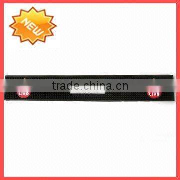 Eco-friendly Soft Silicone Pvc Logo Bar Rail Mats photo-4