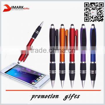 2016 new arrived popular active stylus ball pen With Screen Cleaner