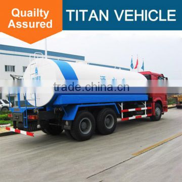 Cheaper Price TITAN 10000 Liters Water Tank Truck , Water Sprinkler Truck , Water Bowser Tanker Truck for sale