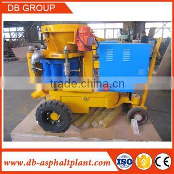 2016 low cost concrete cement shotcrete shooting spraying machine