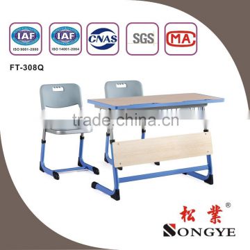 Adjustable Double Student Desk&Chair,Double Student Desk and Chair,Student Desk and Chair