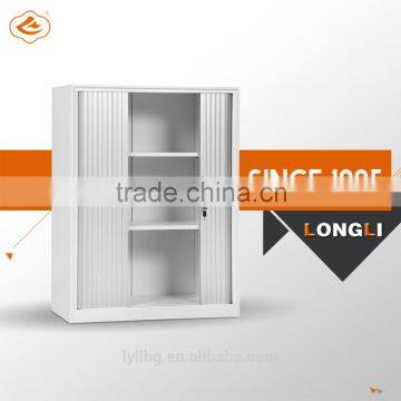 Mordern Livingroom Corner Shelf Cabinet With 2 Sliding Doors photo-4