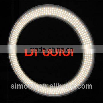 Bi- Color Micro 55 Watt Photography Ring Light RL-18 LED Making up Video Light for DSLR Camera on Portrait photo-2