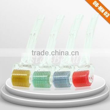 CE 93/42 proof best price microneedle titanium hand rollerOB-MN 03