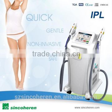 FDA Approved Beauty Equipment IPL SHR OPT Hair Removal machine