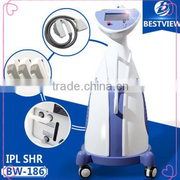 2016 high quality portable IPL SHR OPT hair removal machine