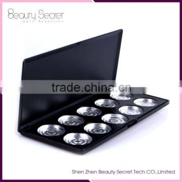 HOT! Private label empty magnetic makeup palette case