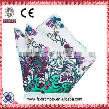 high quality soft cotton handkerchief for lady