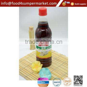 bottle packing brown Rice Vinegar