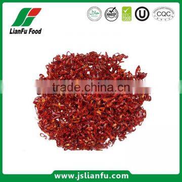 Dried red hot chilli ring