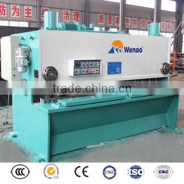 QC11Y guillotine hydraulic shearing machine, metal cutting machine, cnc shearing machine