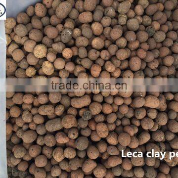 Hydroponic farming grow medium expanding clay pellet