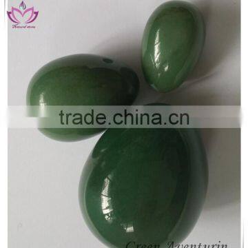 Health Care Natural Aventurin Yoni Eggs Set Of 3 Kegel Exercise for Woman Kegel Eggs With Gift Box photo-3