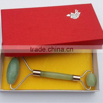 jade massager roller with strong steel frame hot stone massager provide red gift box