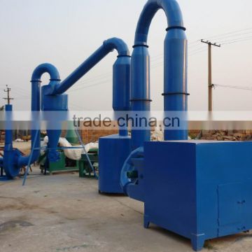 0.8~1t/h capacity double furnace wood sawdust hot air dryer from China reliable supplier