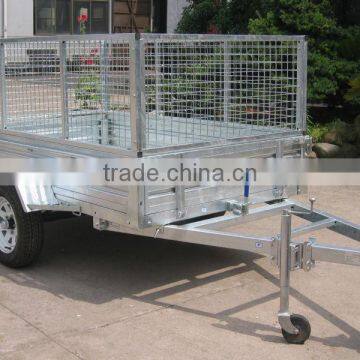 Good Quality Caged Trailer/galvanized box trailer