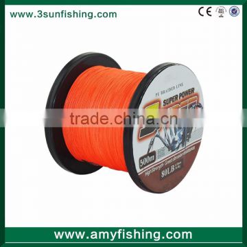 Super Strong Multifilament PE Braided Fishing Line