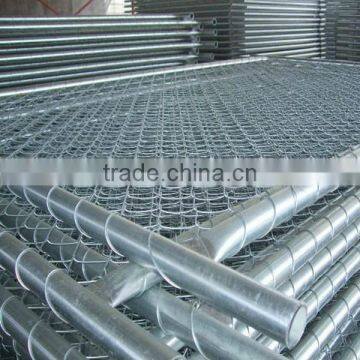 chain link temporary fence