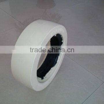 Chinese 2.00x8 solid rubber tire for aerial scissor lift platform