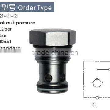 Hydraulic Directional Valves Reverse Flow Valve CV06-21