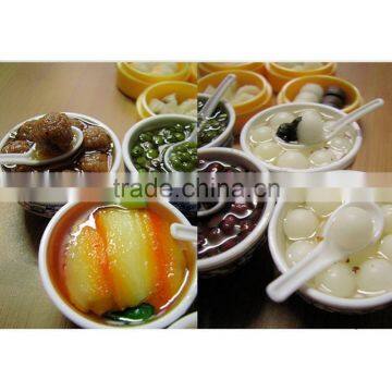 Set of 3 Chinese Traditional Food Model Refrigerator Magnet, Meatball Pasta photo-2
