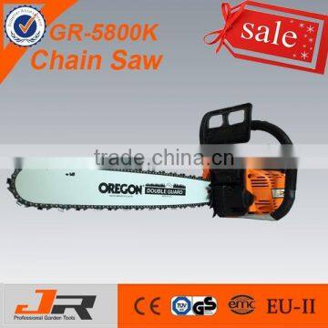 58 cc gasoline Chinese chainsaw, gasoline chain saw