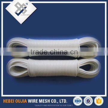 green pvc coated galvanized tie wire welded mesh fencing