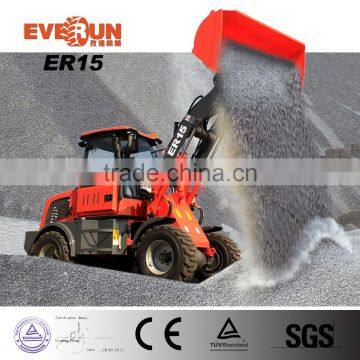 EPA Engine ER15 Wheel Loader With Snow Bucket/Quick Hitch for Sale photo-5
