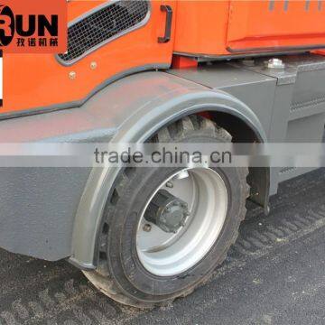 Everun ER08 Hydraulic Driving Small Wheel Loader Zl08 CE Certificated With Standard Bucket photo-3