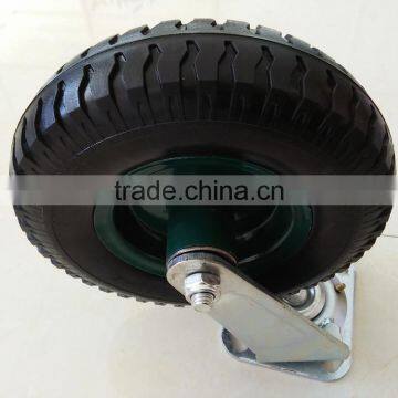 2.50-4 8inch Plastic CENTRE Solid PU Foam Wheel photo-2