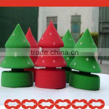 DIY Christmas Tree Hair Roller hair twist sponge factory