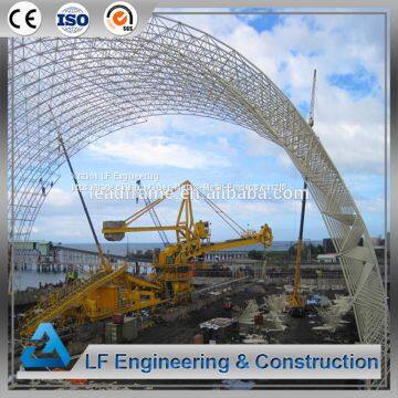 Long Span Steel Structure Space Frame Coal Shed photo-3